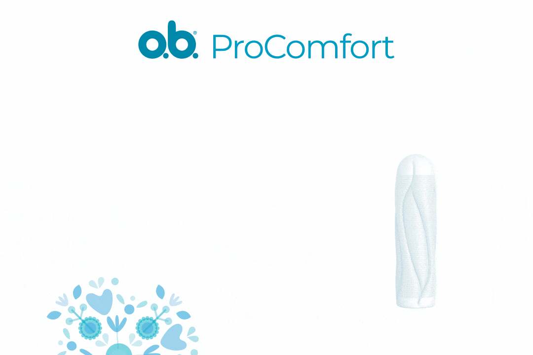 Animation zur o.b.® ProComfort Produktlinie